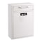 Adiroffice Large Steel Drop Box Wall-Mount Mailbox with  Dual Key and Combination Lock, White ADI631-04-WHI-KC-MK - alternate 4